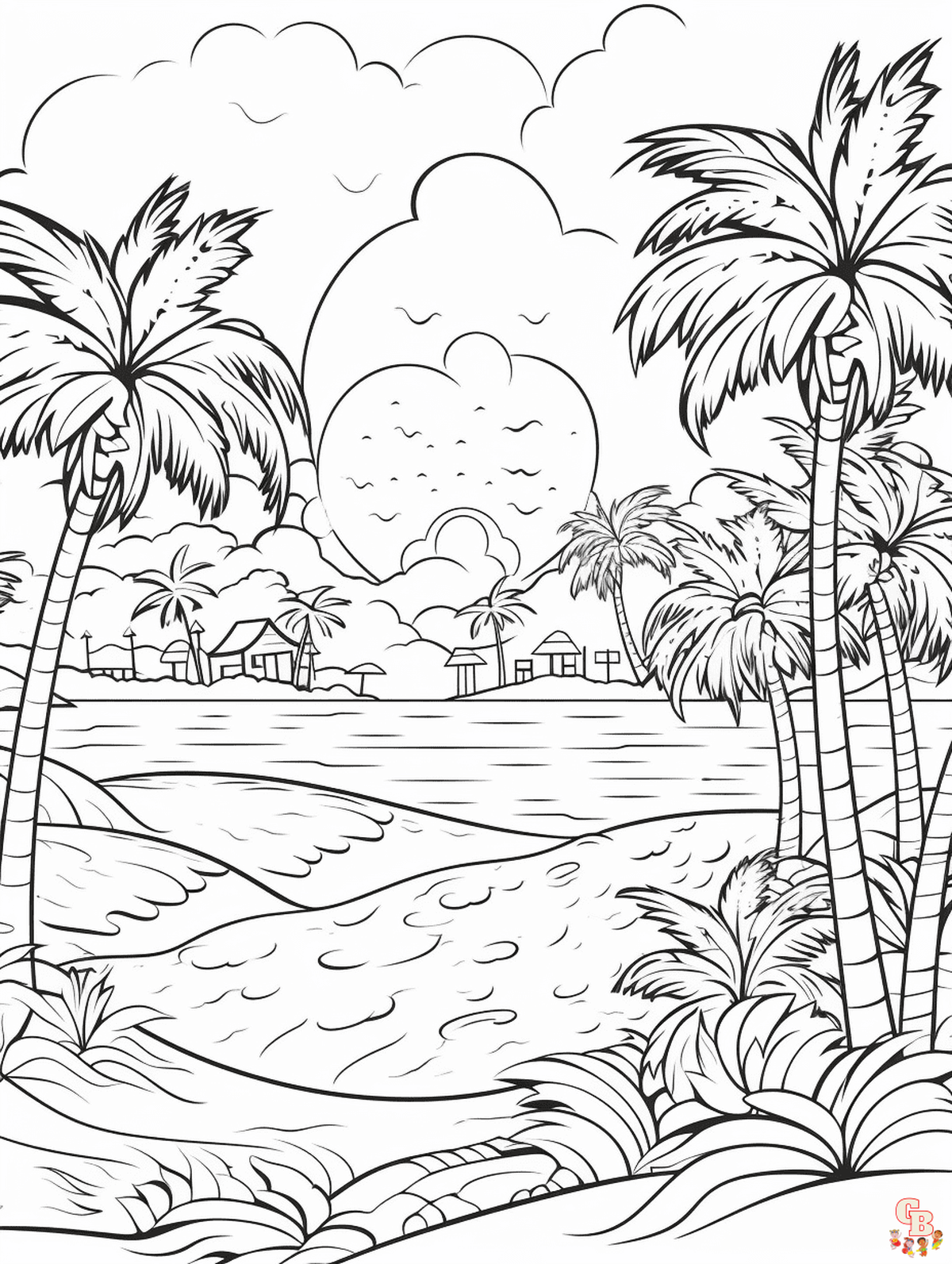 Summer Coloring Pages Coloring Pages For Kids Party Ideas Photo 3 Of Summer coloring pages coloring pages for kids party ideas photo 3 of