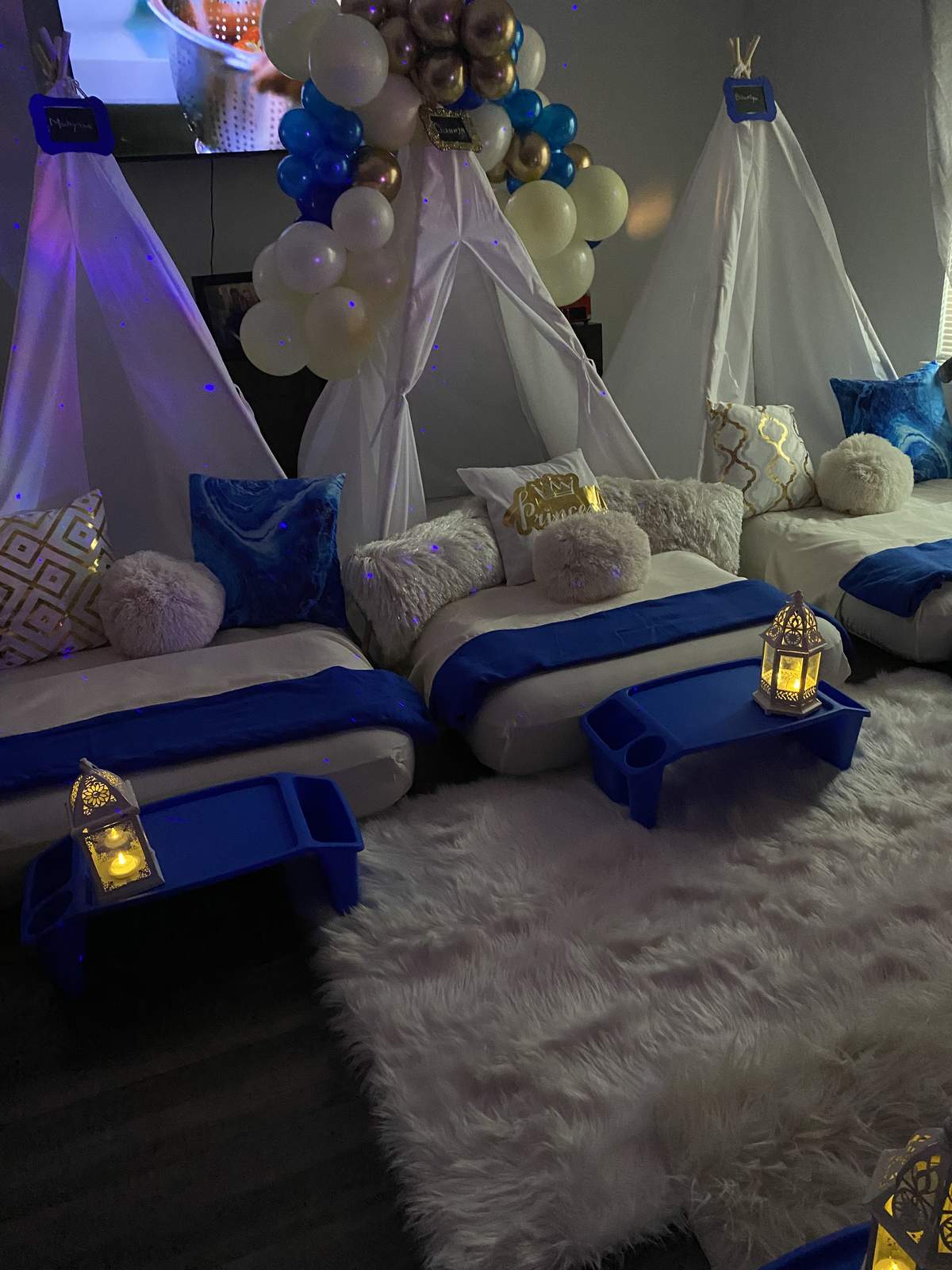 Chaynn Tepee Party - Royalty tepee