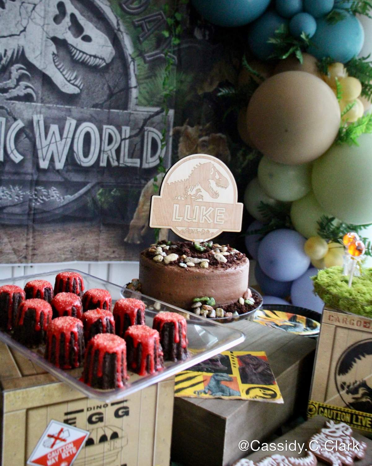 Jurassic World Birthday Party Ideas Photo 6 Of 26 Catch My Party jurassic-world-birthday-party-ideas-photo-6-of-26-catch-my-party