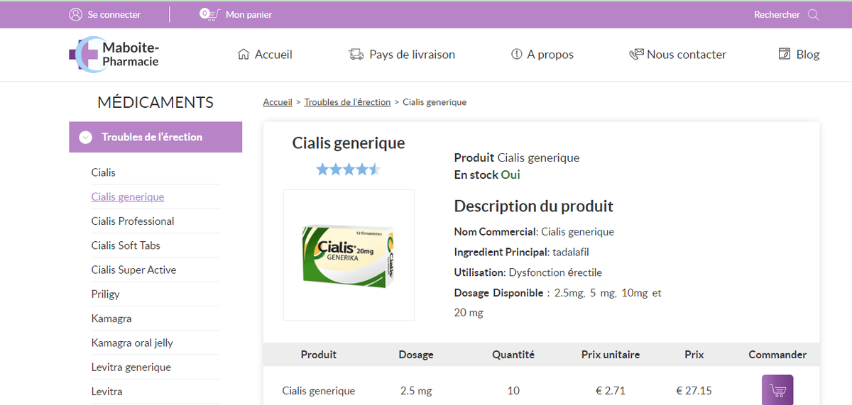 Cialis Générique en France: La recette pour une vie intime épanouissante - Vie intime