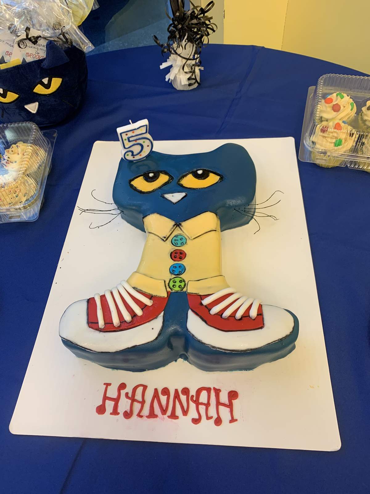 Hannah’s 5 th birthday party - Pete the Cat