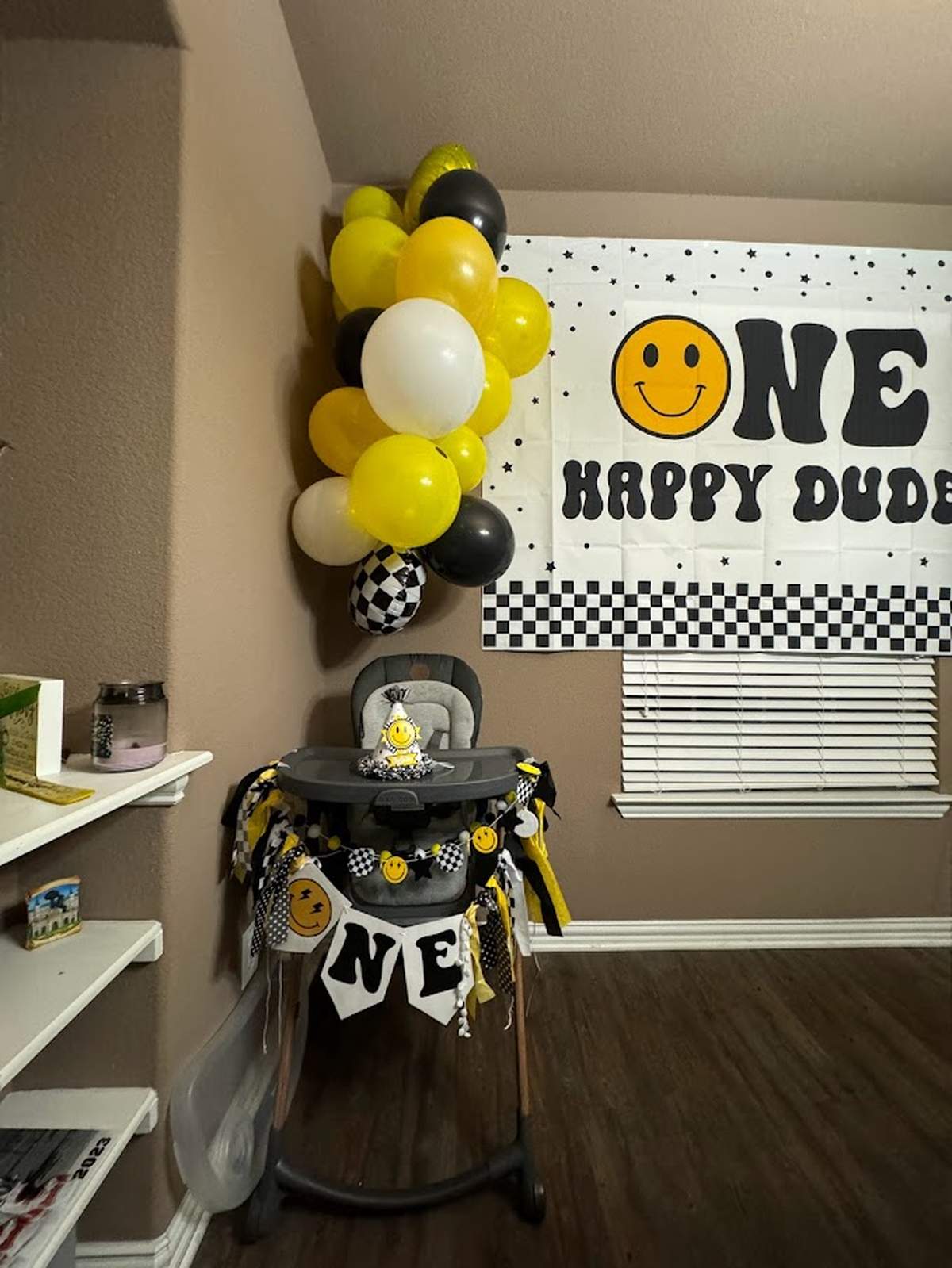 Boy 1st birthday One Happy Dude - One Happy Dude