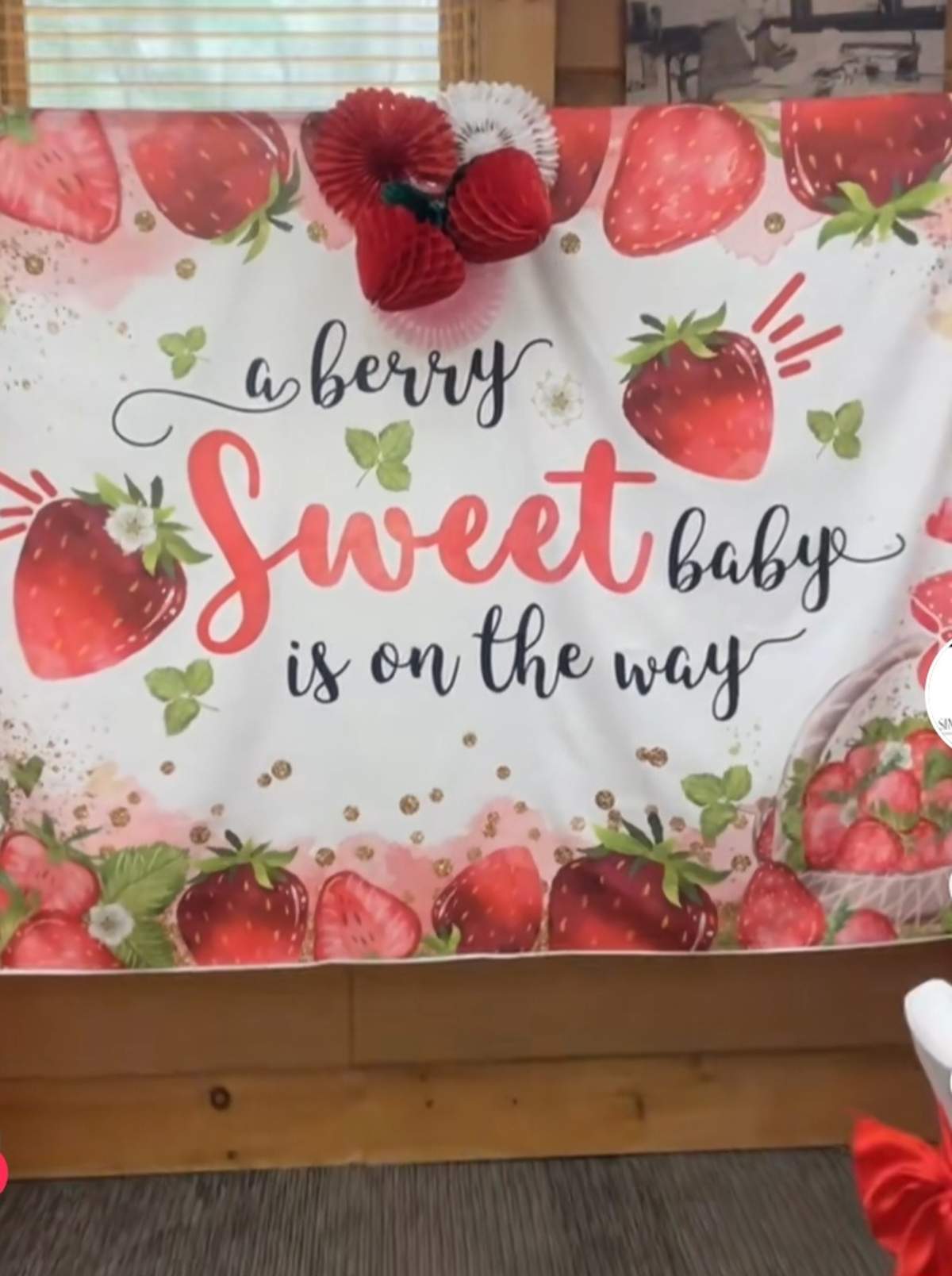 Lexi's Berry Sweet Baby Shower  - Strawberry and bears