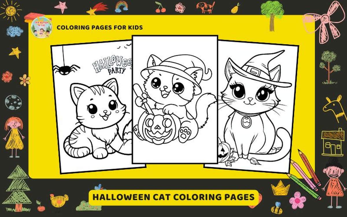 Halloween Coloring Pages - Coloring Pages For Kids / Christmas/Holiday
