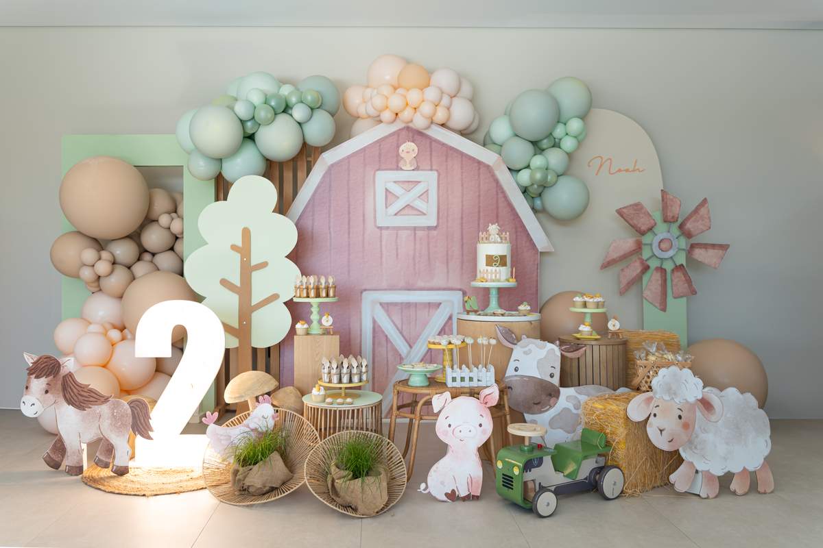 Farm-Themed Birthday Party - Farm