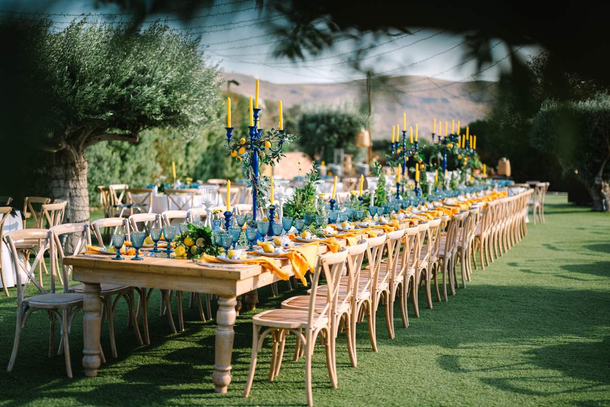 Touch of Lemon & Aegean blue - Mediterranean 