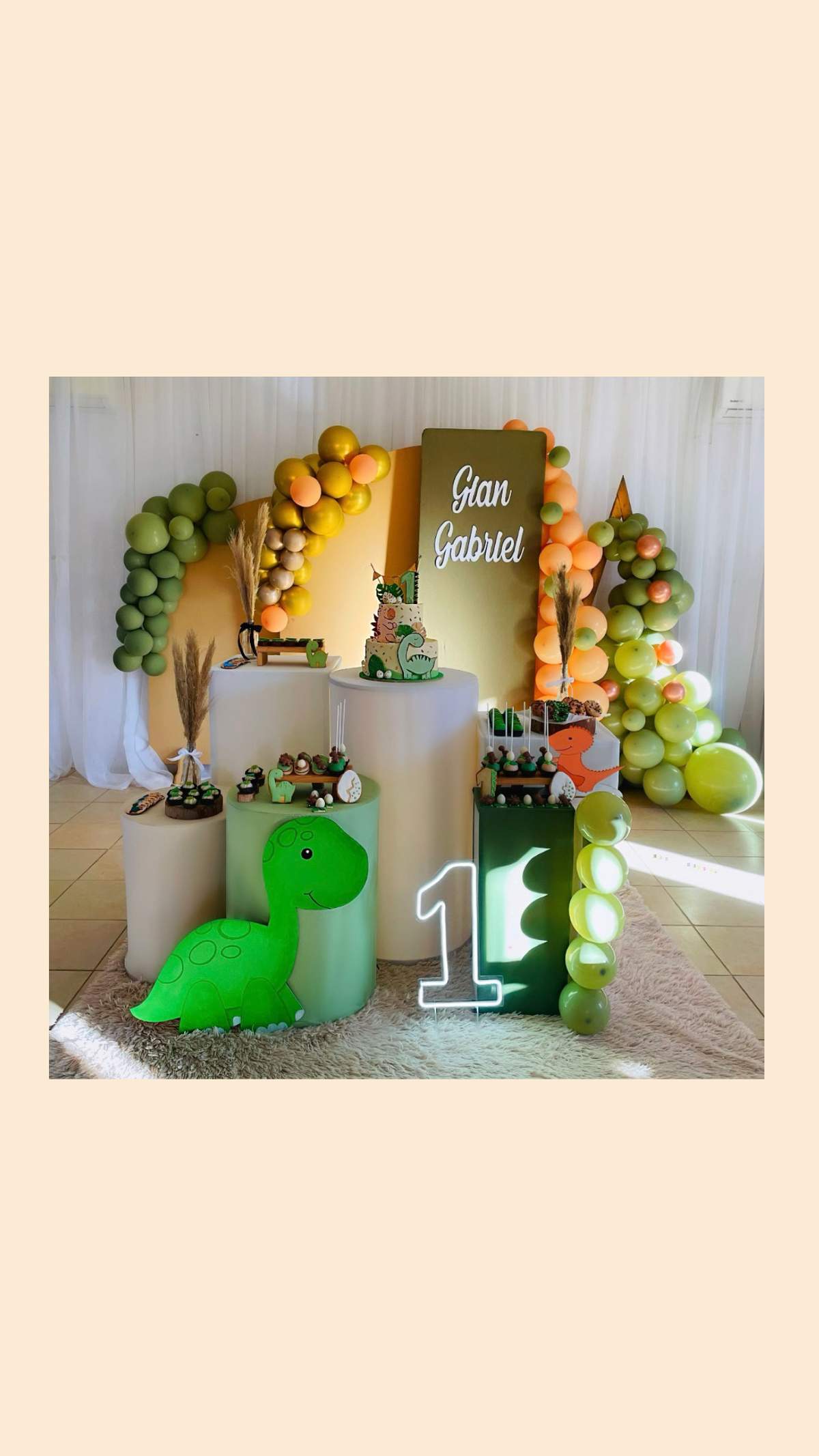 super sweetie  dino birthday - Dinosaurs