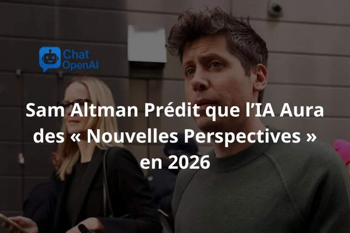 Chat OpenAI Net : Sam Altman Prédit que l’IA Aura des « Nouvelles Perspectives » en 2026 - Chat OpenAI Net