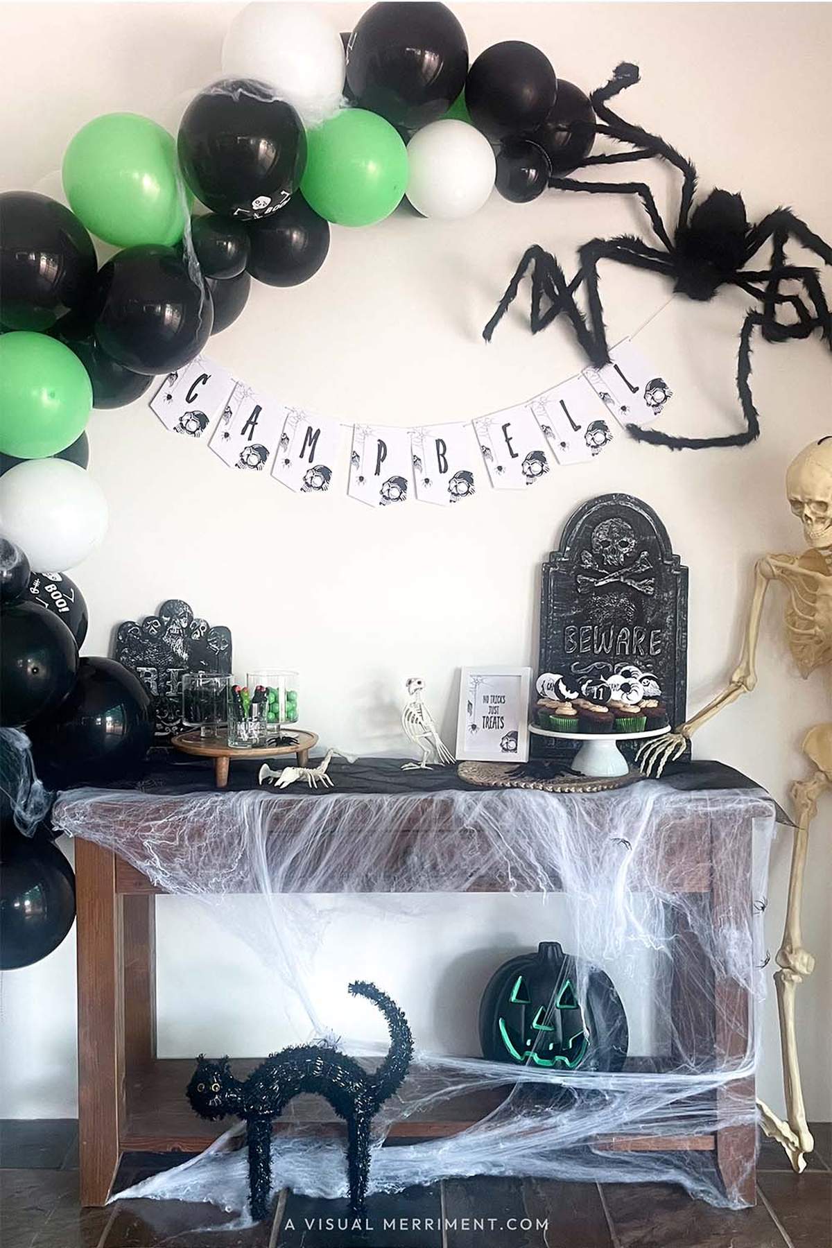 Wicked Halloween Birthday Party for Campbell - Spooky Halloween
