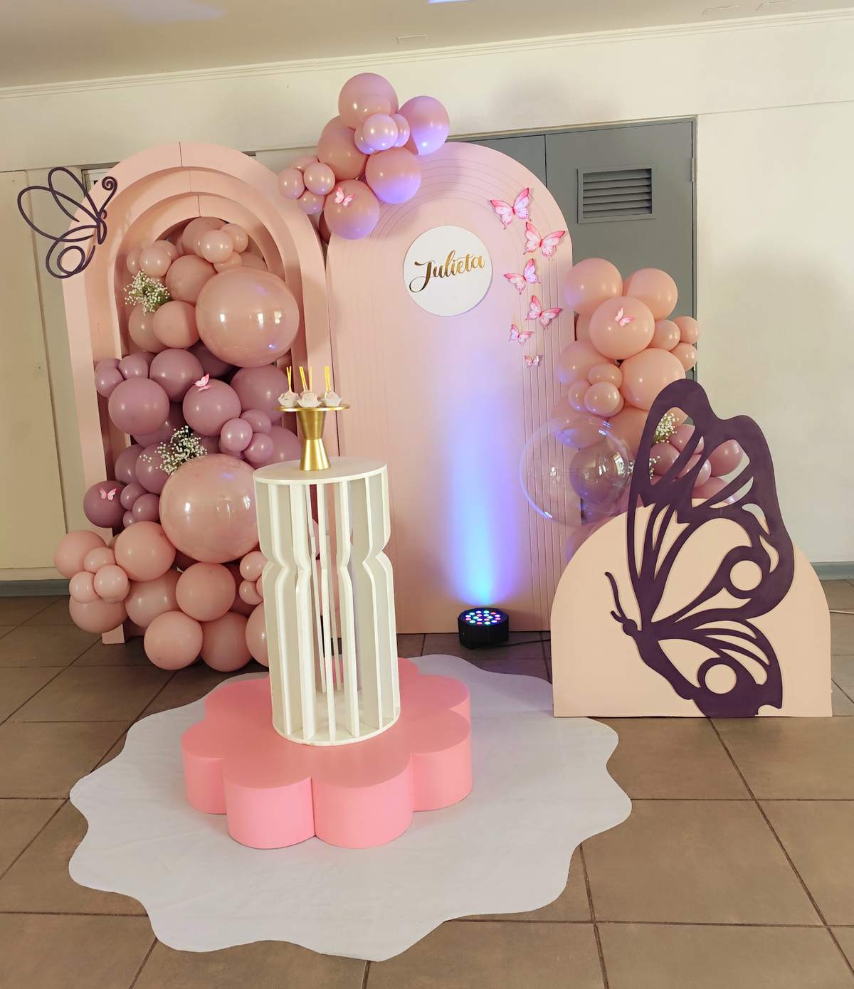 Butterfly Birthday Party  - Bautizo de Julieta 