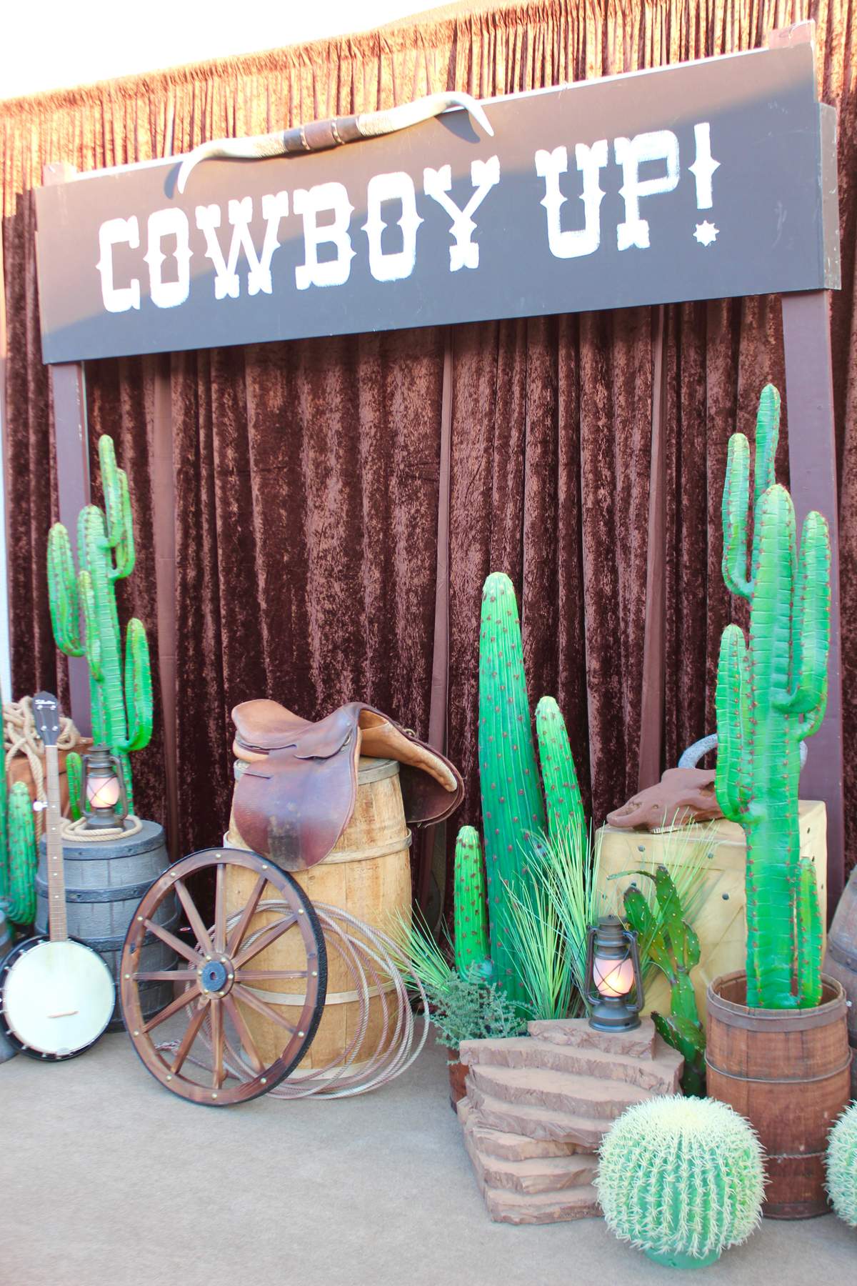 Cowboy Up 40th Birthday - Cowboy