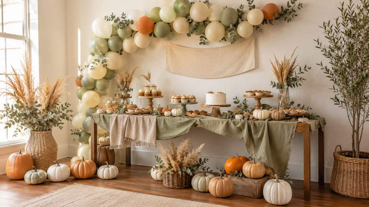 Little Pumpkin Baby Shower Ideas - Little Pumpkin — Cozy Fall Baby Shower