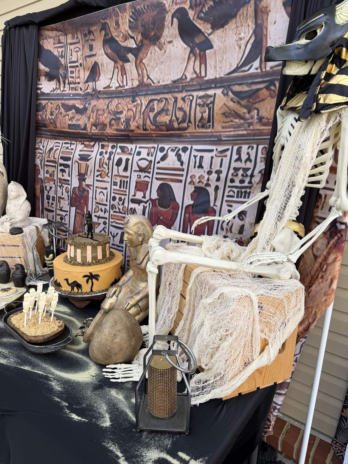 The Mummy Egyptian Halloween Party  - Egyptian 