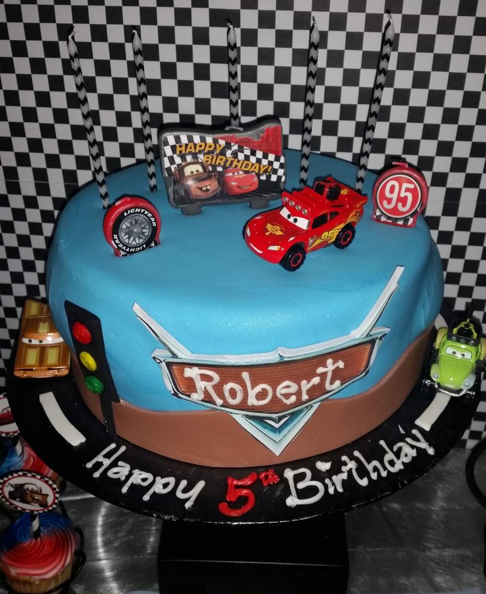 Robert's 5th Birthday Bash - Cars (Disney movie)