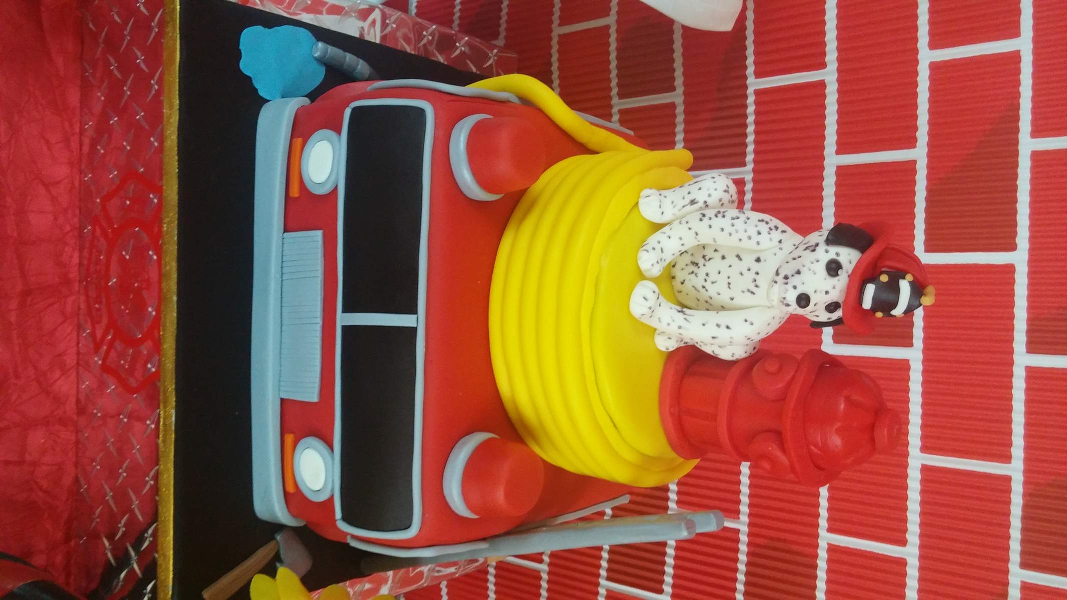 H3 Baby Shower  - Fire Truck / Firefighter
