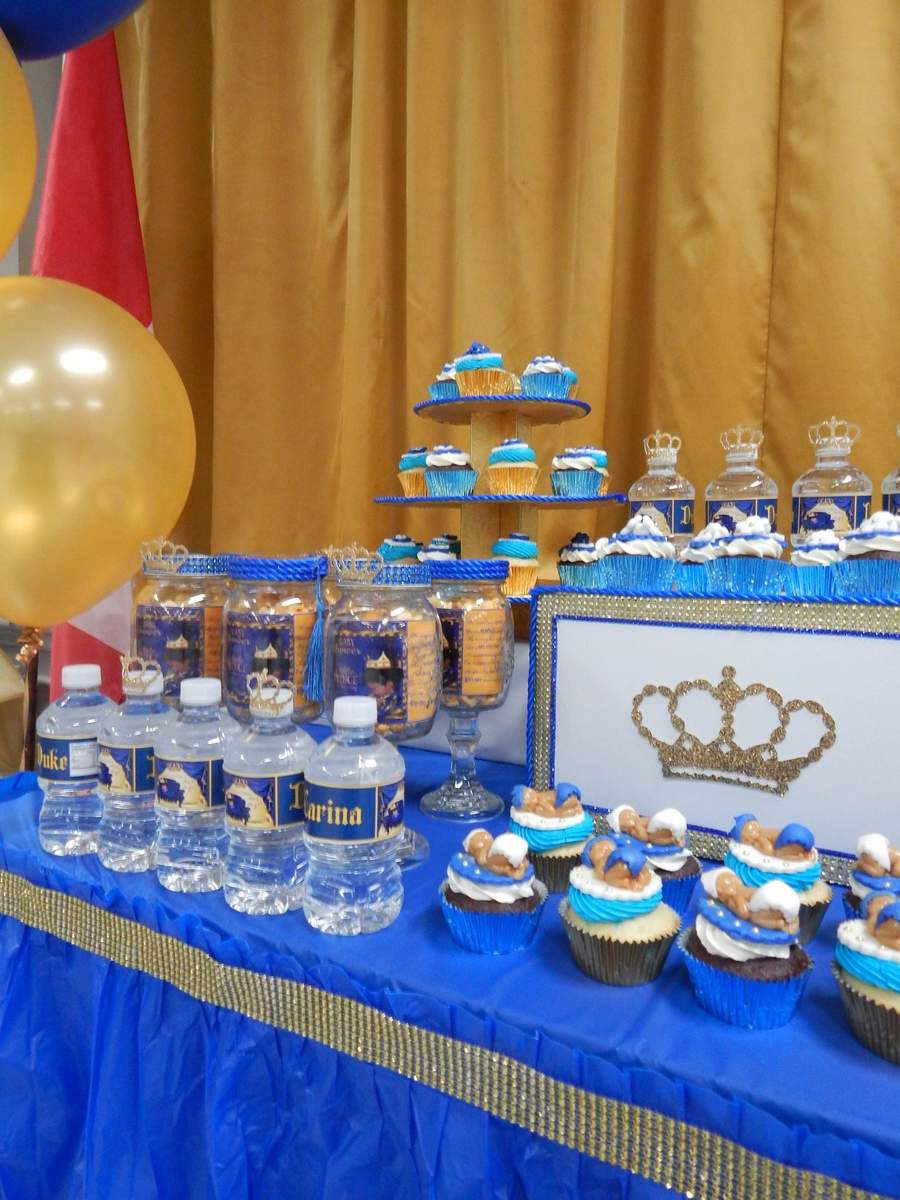 Royalty Baby Shower Party Ideas Photo 2 of 30 Catch My Party