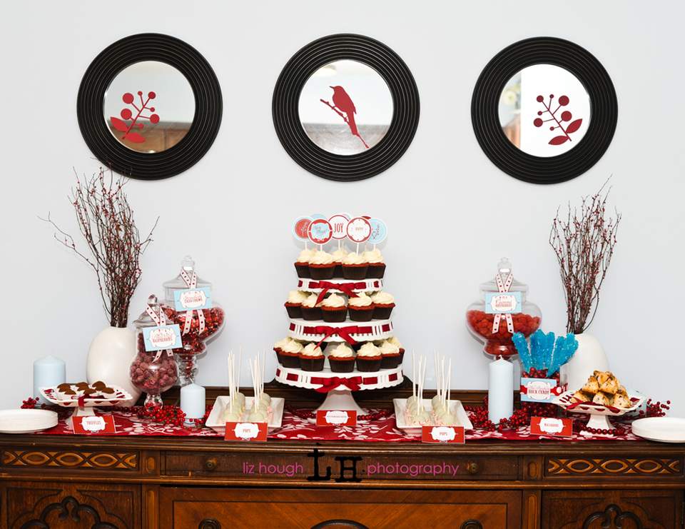 Berries and Branches / Christmas/Holiday "Wine and Cheese Open House