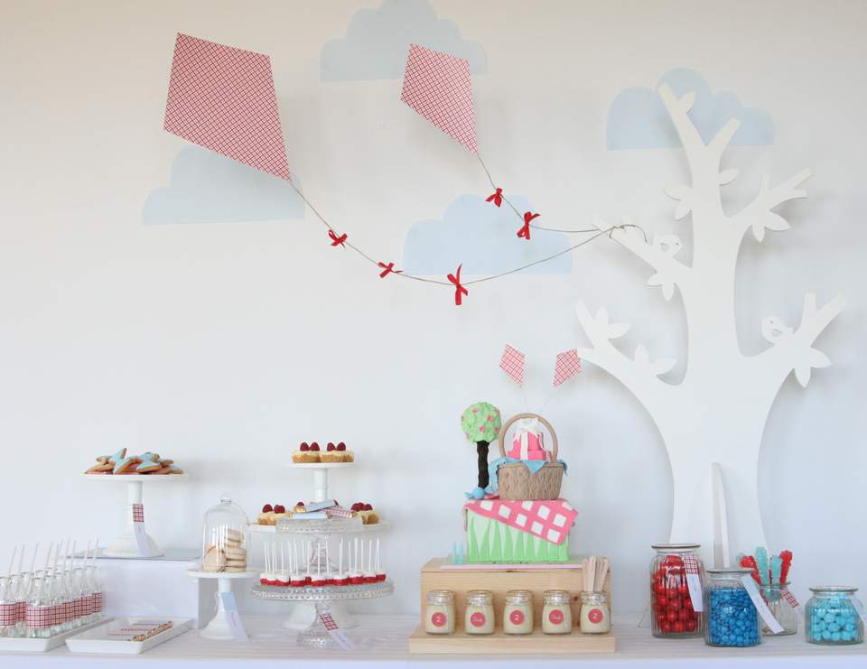 Kid's Kite Theme Party / Birthday "Indi's 2nd Birthday Kite Party