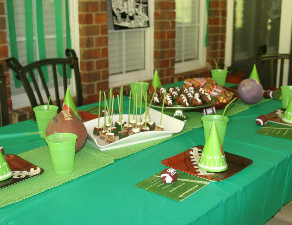 Football Birthday Touchdown 13th Birthday Party Catch My Party