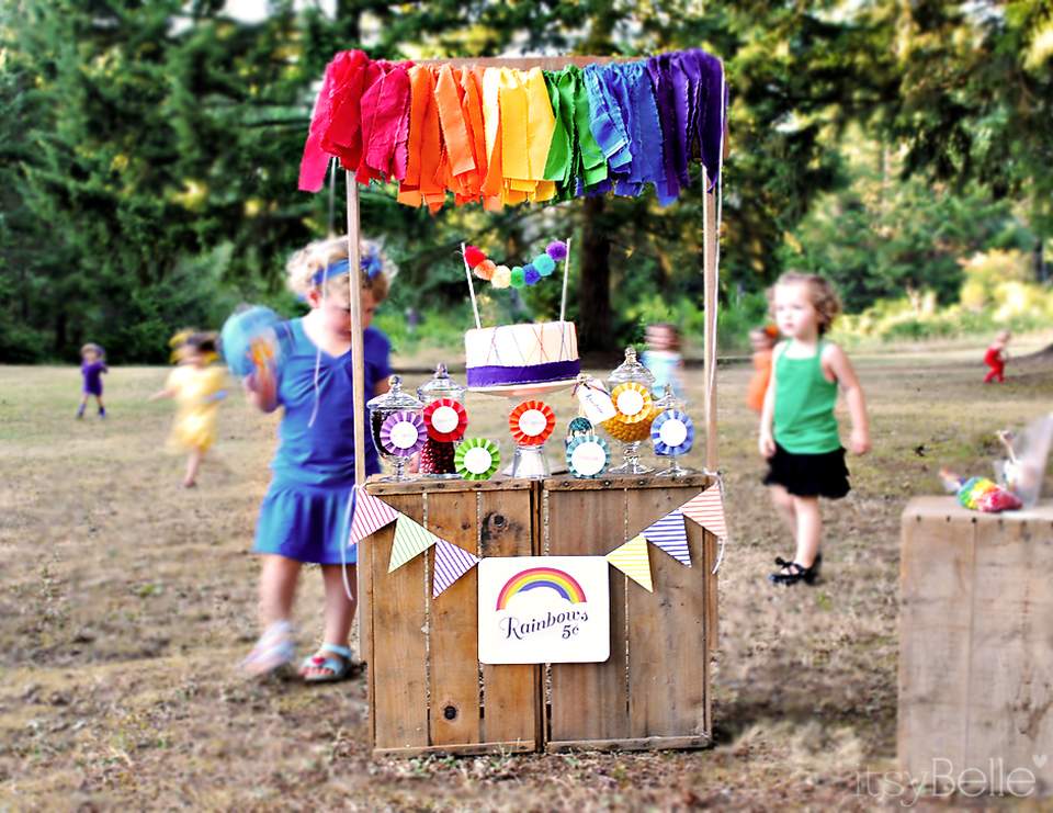 Somewhere Over the Rainbow Party - rainbow, colors