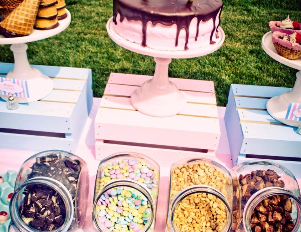 Ice Cream Party / Birthday "Little Ice Cream Shop" Catch My Party