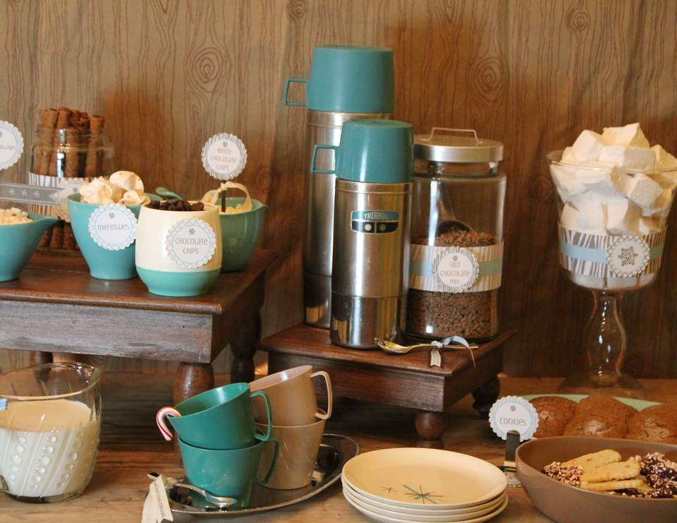 Hot Cocoa / Christmas/Holiday "Holiday Lights Hot Chocolate Bar