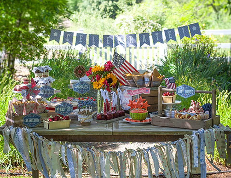 Vintage Fourth of July Party - 4th of July