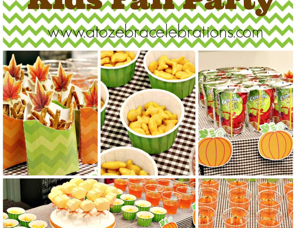 Christmas/Holiday "Classroom Fall Party" Catch My Party