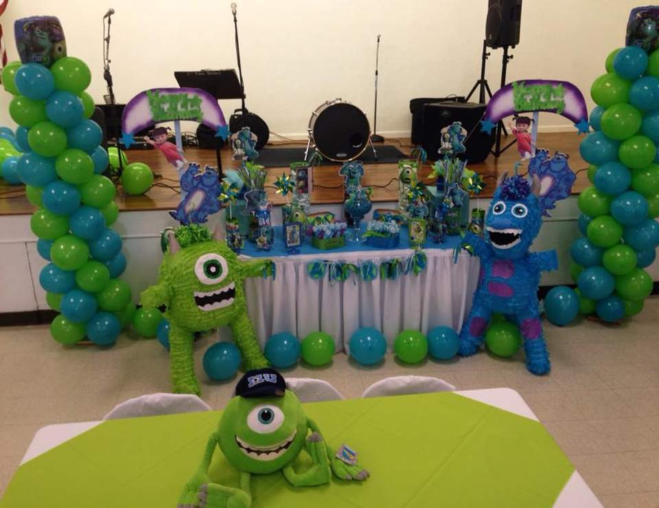 Monster s Inc Birthday Monster s Inc 2nd Birthday Catch My Party