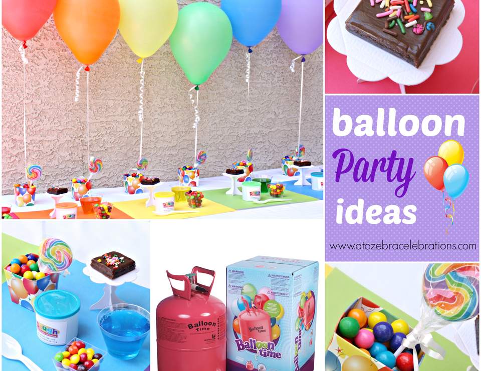Birthday "Balloons Party Ideas" Catch My Party