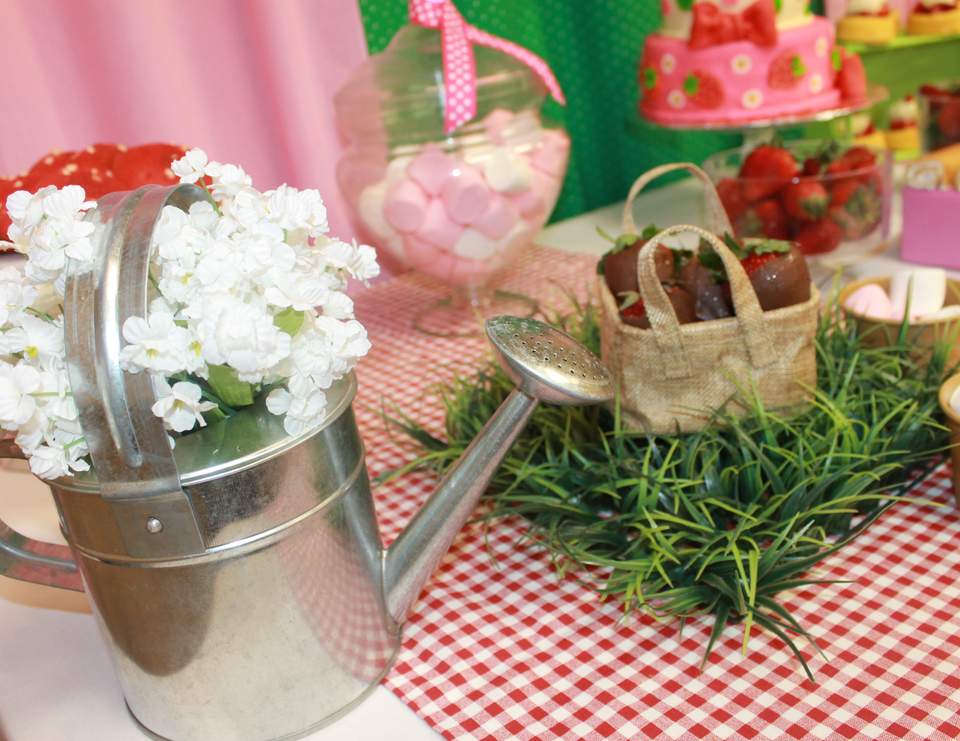 Strawberries / Baby Shower "Strawberry baby shower" Catch My Party