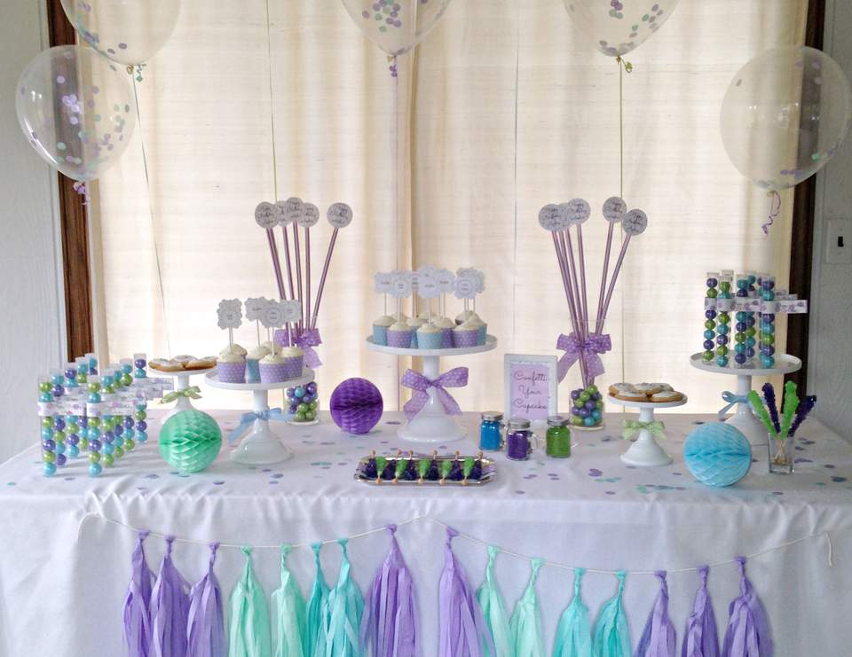 Confetti / Birthday "Confetti Birthday Party" Catch My Party