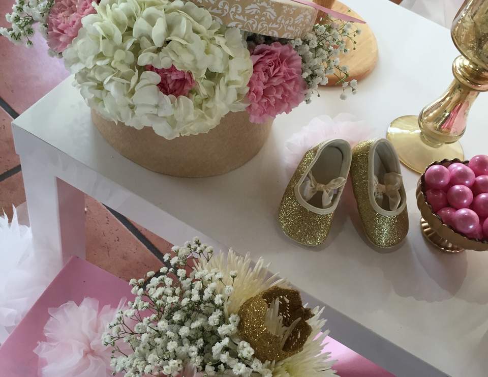 Pink and Gold Baby Shower / Baby Shower "Pink and Gold Princess Baby