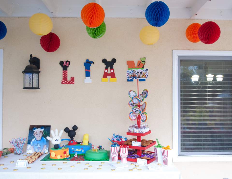 Mickey Mouse Birthday Liam S Diy Clubhouse