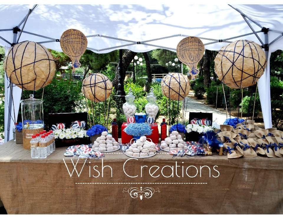 Hot Air Balloon / Baptism "Up, Up and Away Hot Air Balloon Baptism