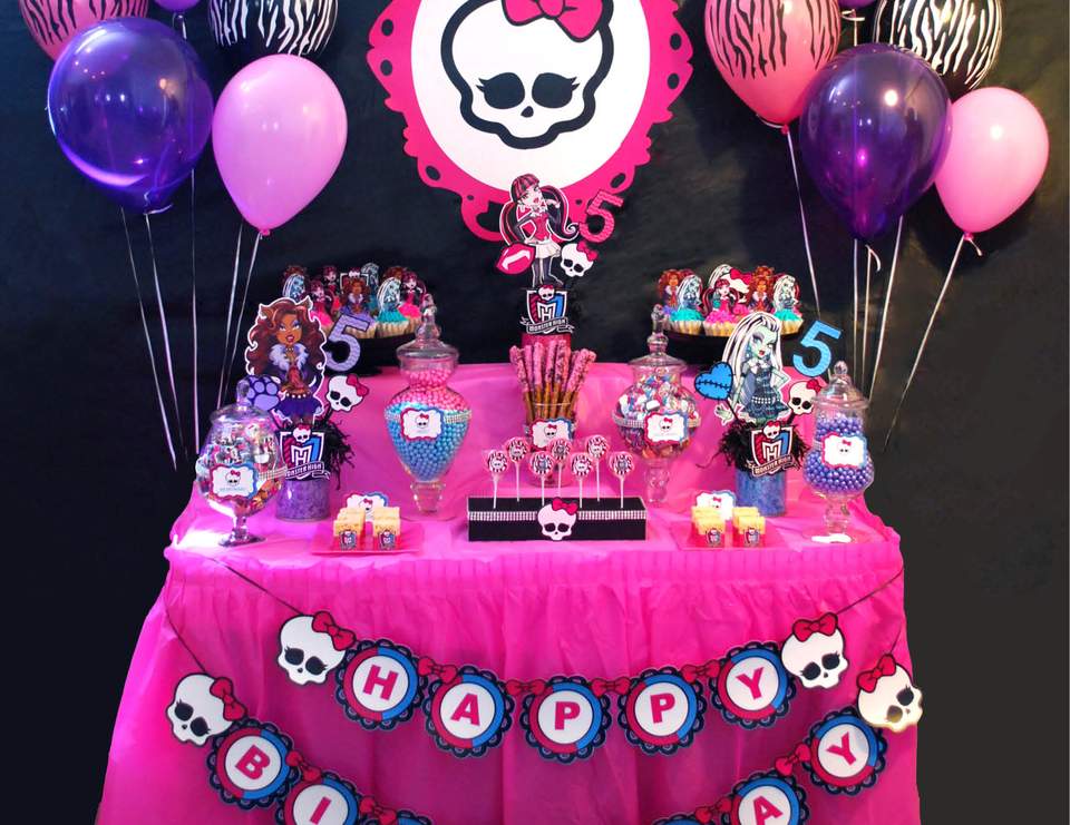 Monster High Birthday Decorations Birthday Wishes