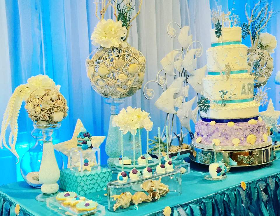 Winter And Under The Sea Quinceanera Winter Under The Sea Catch My Party