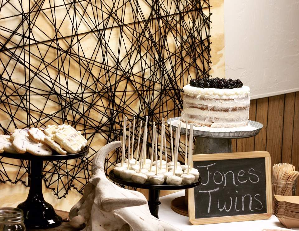 Twin Baby Shower / Baby Shower "Made in Oklahoma" Catch My Party