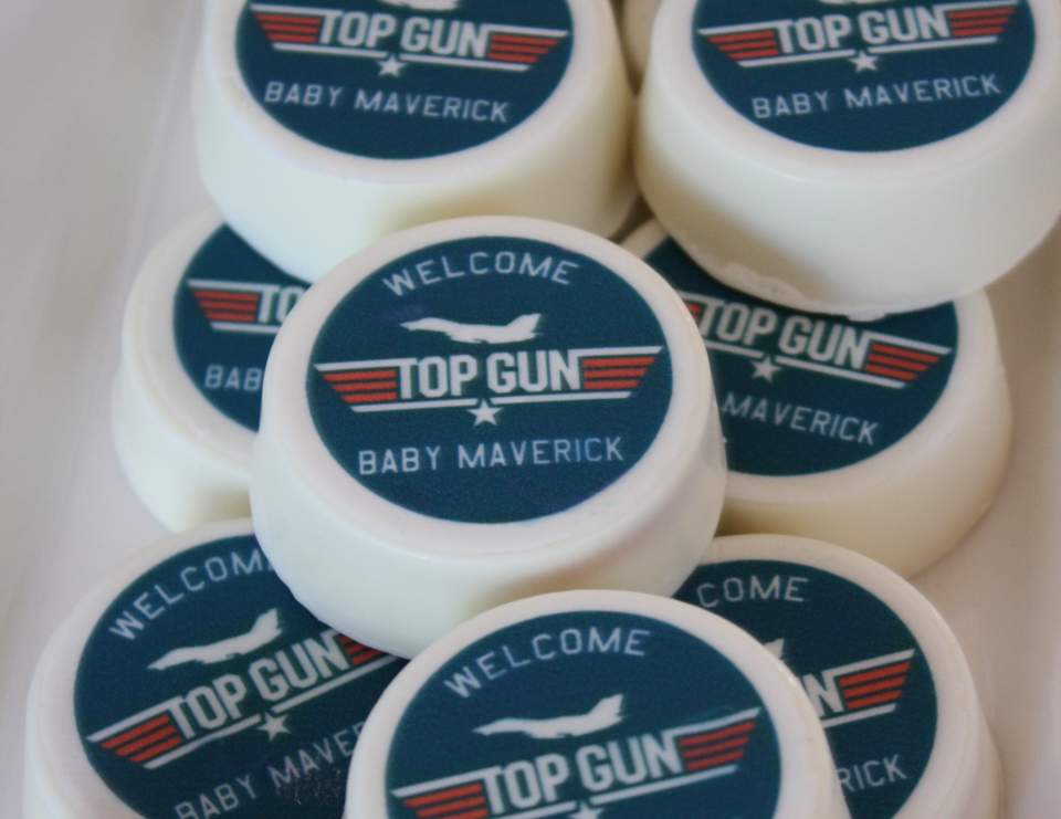 Top Gun / Baby Shower "Top Gun Baby Shower" Catch My Party