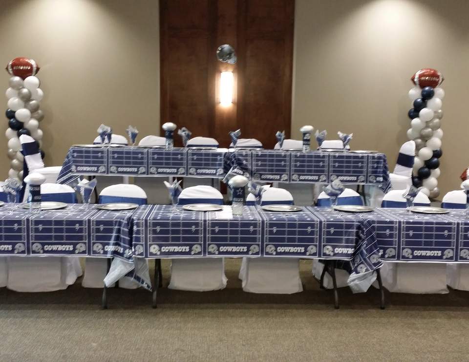 Dallas Cowboys Wedding April Dee Wedding Reception Catch