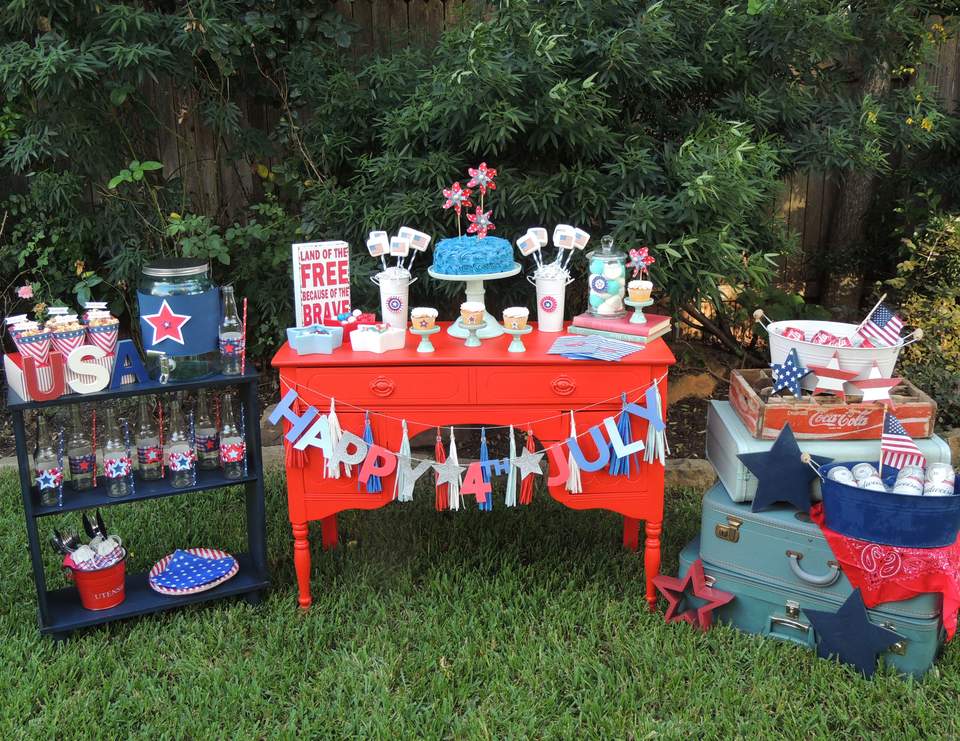 4th of July with a Vintage touch - July 4th