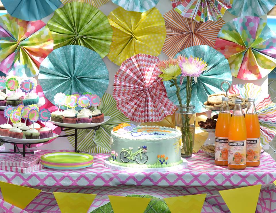 Bicycle / Birthday "Clementine's Bicycle party" Catch My Party