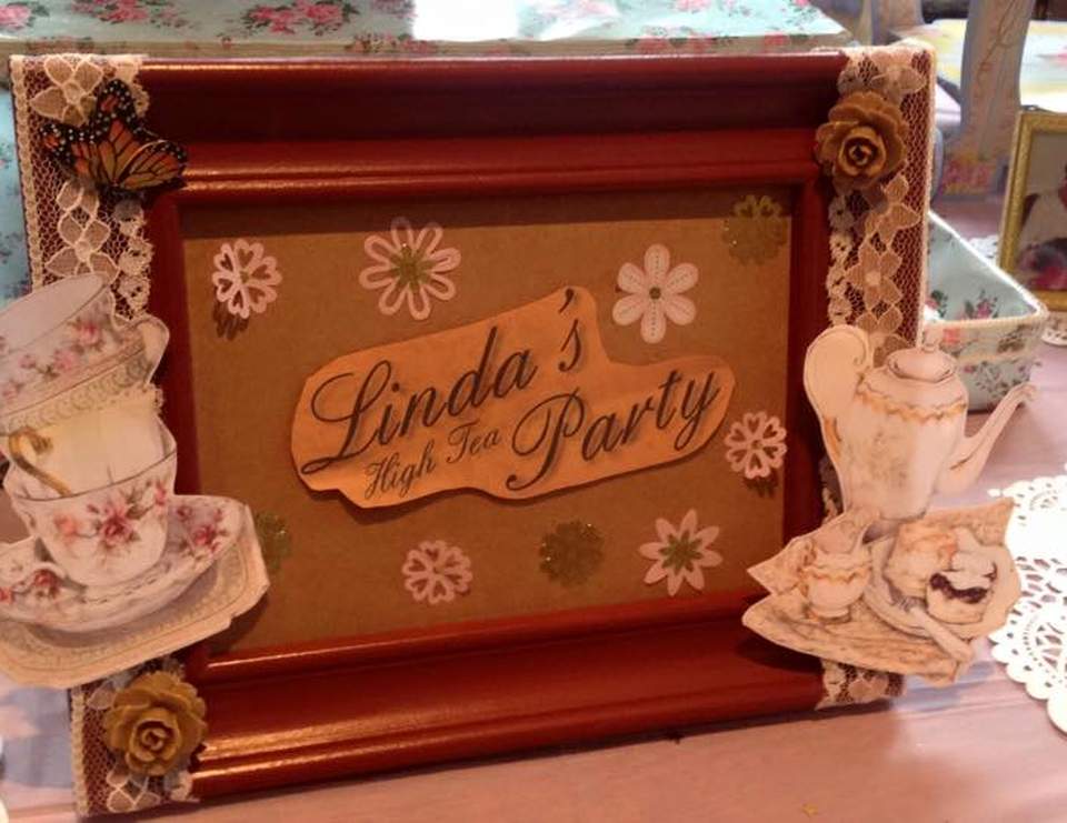 Vintage / Retro / Birthday "70th Birthday Tea Party" Catch My Party