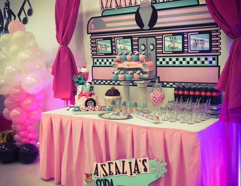 Sock Hop Baby Shower Azaleas Baby Bop Soda Shoppe Catch My Party