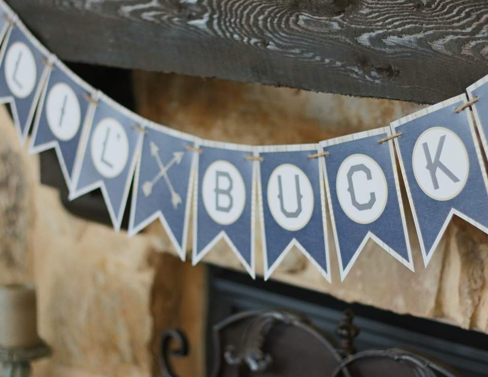 Lil' Buck Deer Theme / Baby Shower "Sharons Rustic Deer Baby Shower