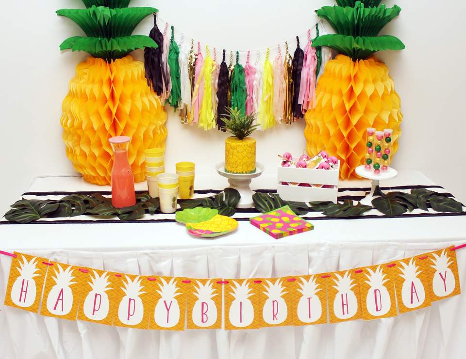 Pineapple / Birthday "Party Like a Pineapple" Catch My Party