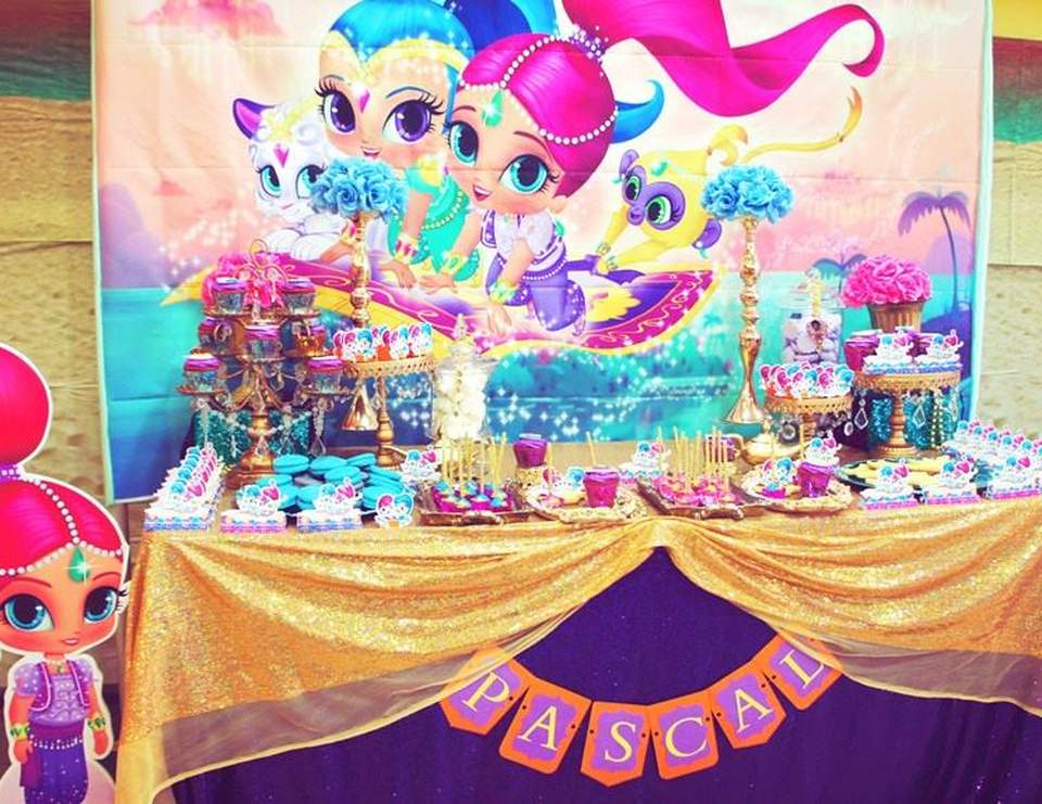 SHIMMER AND SHINE / Birthday "Pascal's Shimmer and Shine birthday party