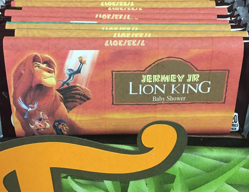 Lion king / Baby Shower "Lion king baby shower" Catch My Party