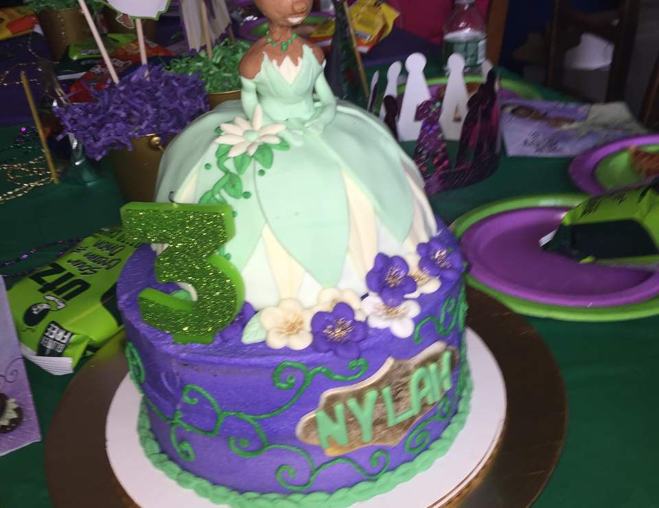 Princess and the Frog / Birthday "Nylah's Princess Tiana ...