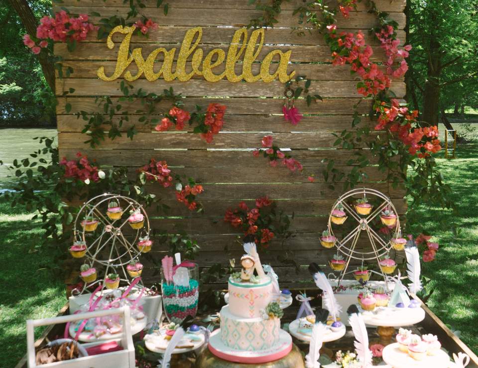 Coachella themed 1st Bday / Birthday "Isachella 1st ...